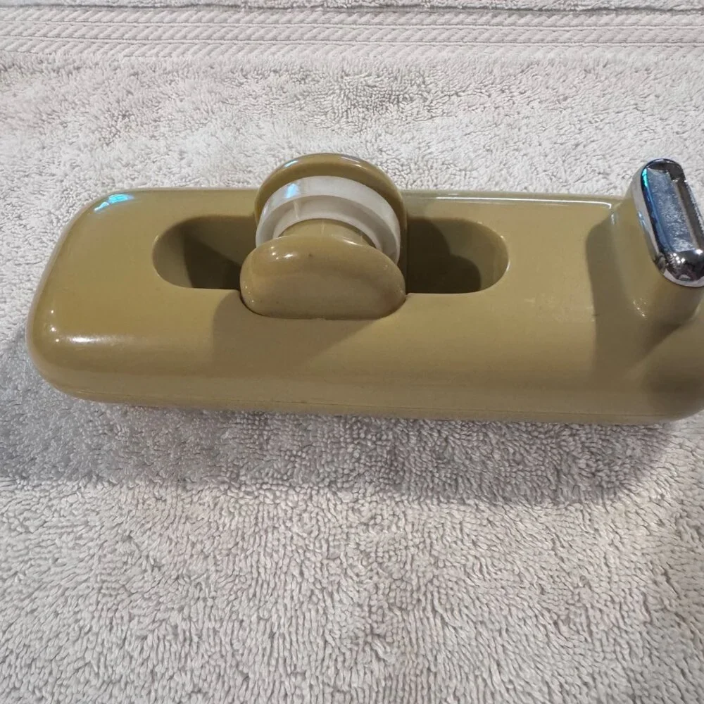 Vintage Eldon 1981 Harvest Yellow Tape Dispenser Retro Desk Accessory Made In Ho